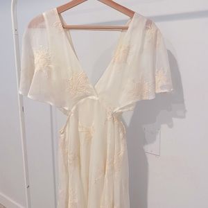 ASTR the label dress with cutout sides